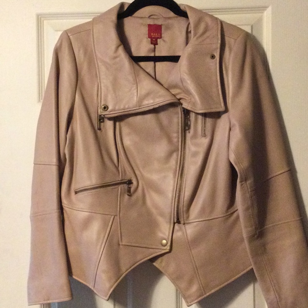 G.I.L.I. Leather Moto jacket